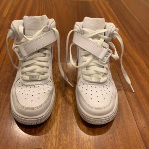 Nike Air force 1 high - white - Kids size 4